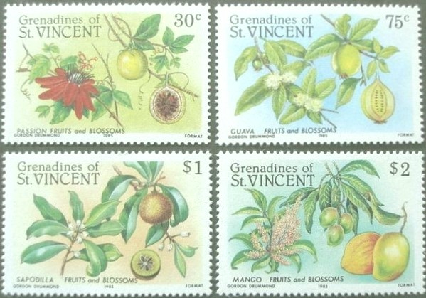 1985 Fruits and Blossoms Stamps 1985 Fruits and Blossoms Stamps